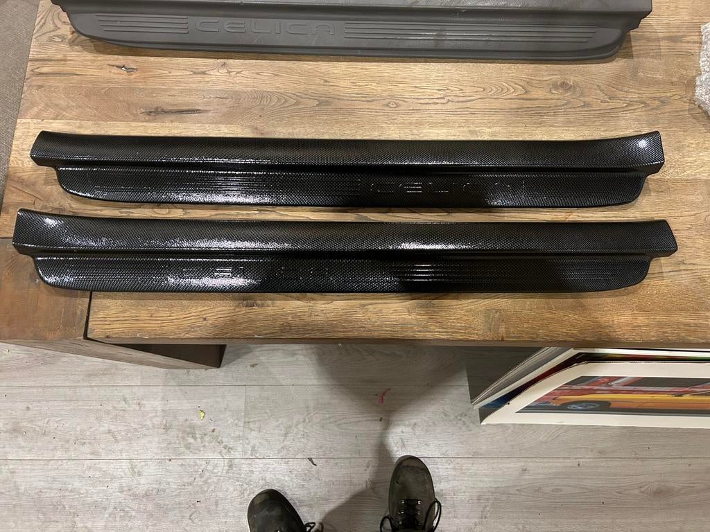 Toyota Celica T23 JDM carbon instaplijsten, Auto-onderdelen, Interieur en Bekleding, Ophalen of Verzenden, Gebruikt, Toyota