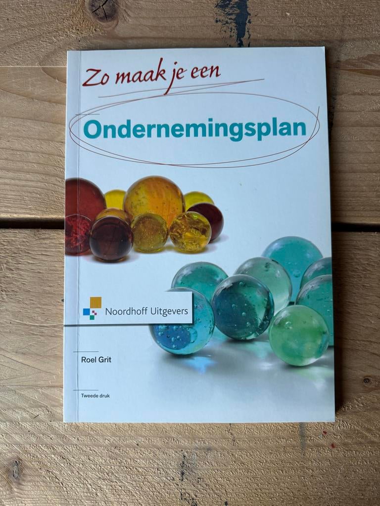 Zo maak je een ondernemingsplan - Roel Grit, Ophalen, Zo goed als nieuw, Management