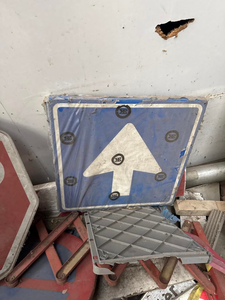 Verkeersbord STOP - Gebruikt, Ophalen, Gebruikt, Nvt, Nvt