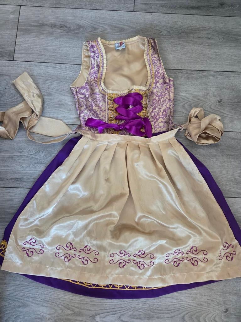 Dirndl Jurk Alpenfeuer XS carnaval tiroler oktoberfest, Kleding | Dames, Carnaval, Ophalen of Verzenden, Kleding, Maat 34 (XS) of kleiner
