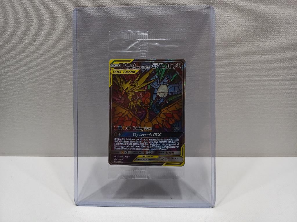 Pokemon Moltres & Zapdos & Articuno Tag Team SM210 Promo, Hobby en Vrije tijd, Verzamelkaartspellen | Pokémon, Ophalen of Verzenden