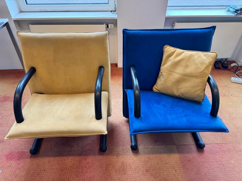 T-Line Arflex van Burkhard Vogtherr Jaren '80, Gebruikt, 75 tot 100 cm, Ophalen of Verzenden, Metaal