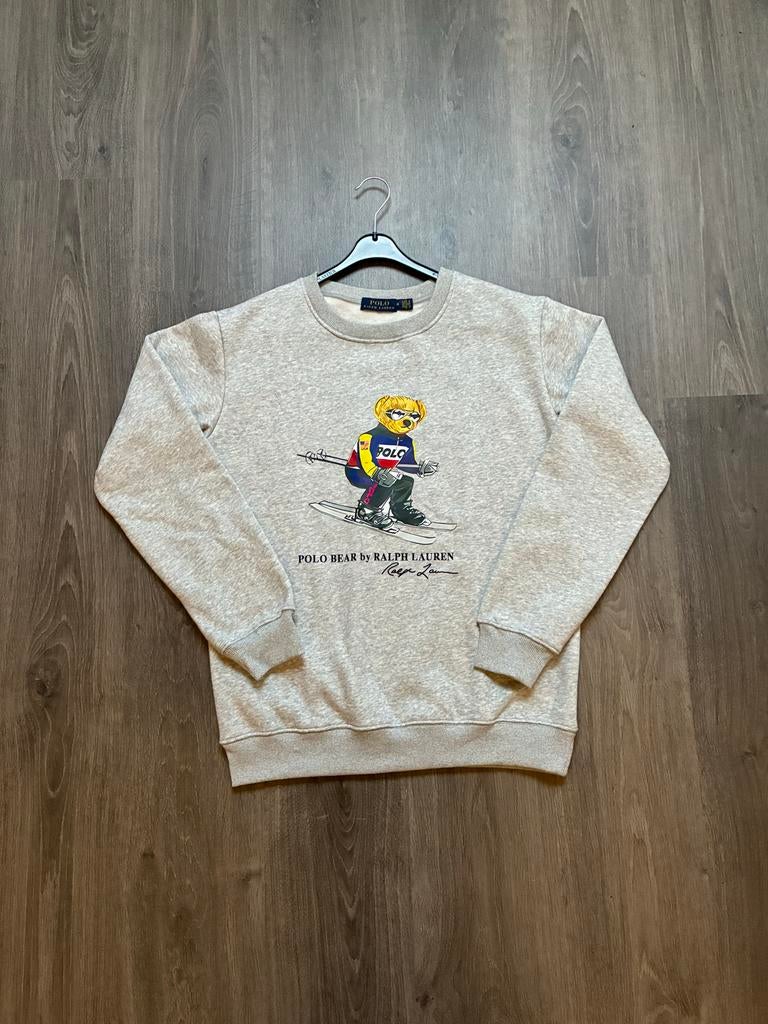 Polo Ralph Lauren Ski Bear Sweatshirt - Maat M, Ophalen of Verzenden, Zo goed als nieuw, Maat 48/50 (M), Grijs