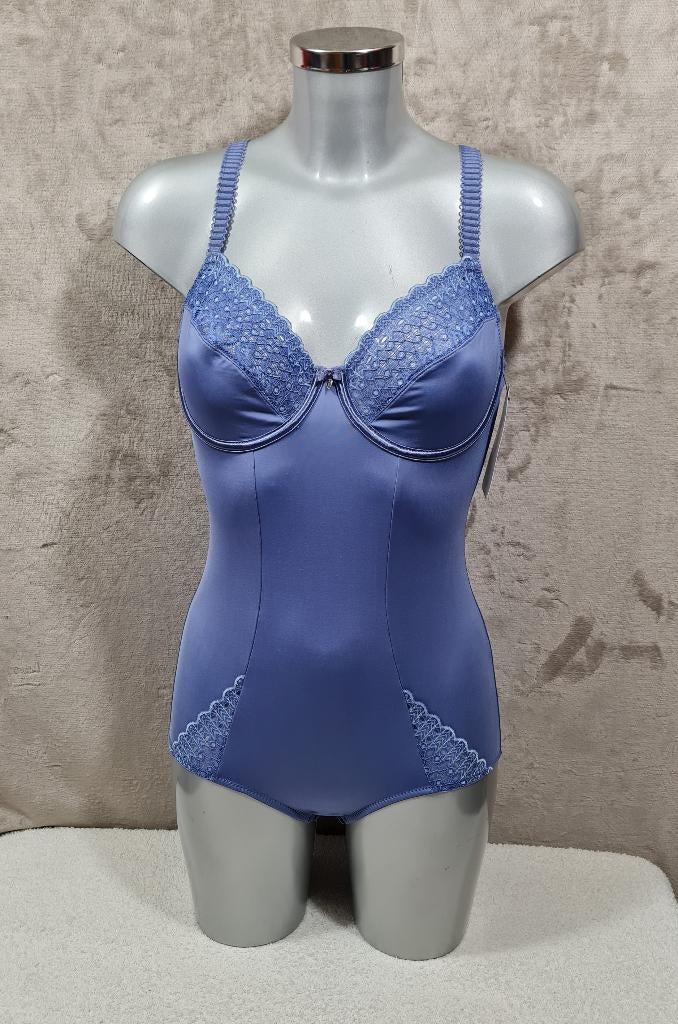 Sassa Mode Body type Lovely Secret Blauw-Violet 75B (195), Sassa Mode, Ophalen of Verzenden, Overige kleuren, Body of Korset