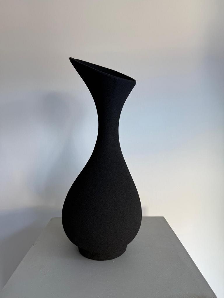 Zwanen vaas small nieuw!, Overige materialen, Zwart, Nieuw, Ophalen of Verzenden