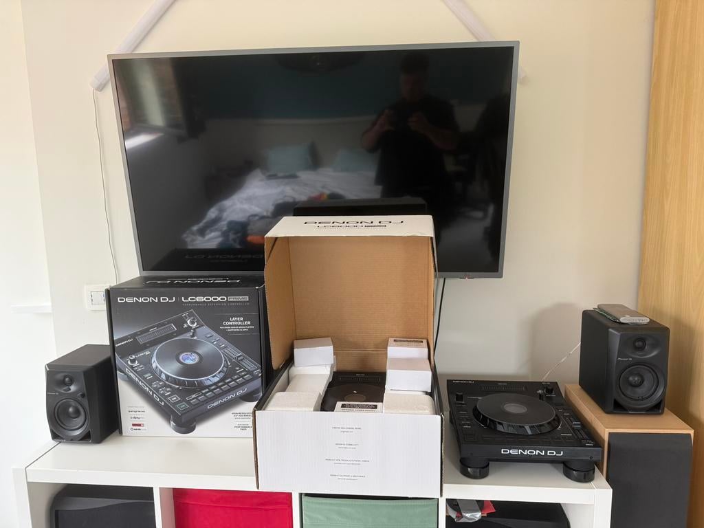 DENON 2x LC6000 TOPSTAAT!, Muziek en Instrumenten, Dj-sets en Draaitafels, Ophalen of Verzenden, Zo goed als nieuw, Denon