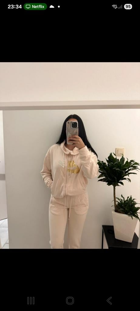 Roze Nike Trainingspak - Maat S, Nike, Ophalen of Verzenden, Maat 36 (S), Roze