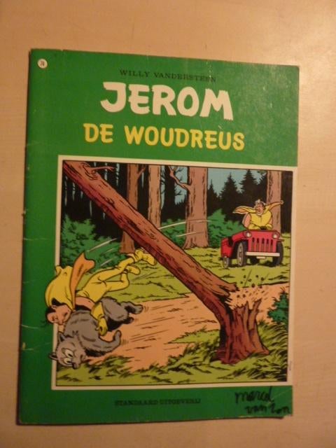 W. Vandersteen - Jerom de woudreus, Eén stripboek, Ophalen of Verzenden, Zo goed als nieuw