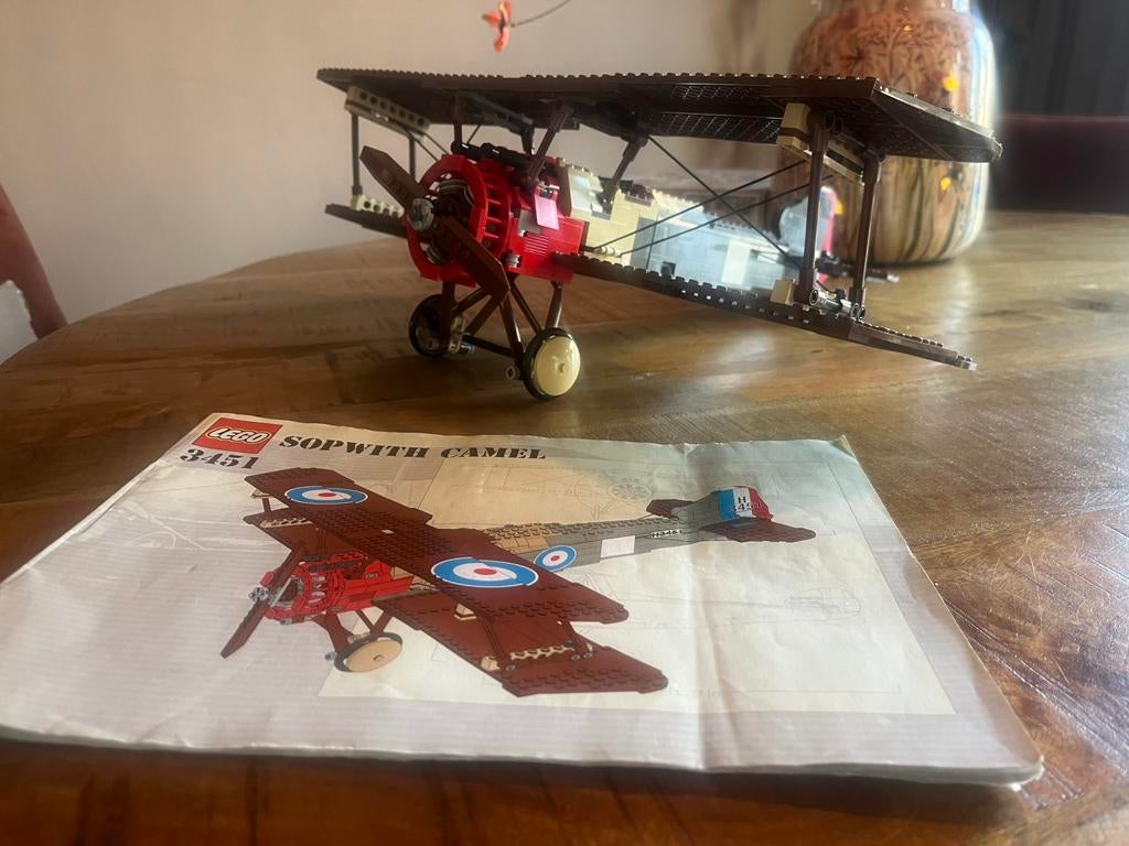 Lego vintage vliegtuig 3451, Ophalen of Verzenden, Zo goed als nieuw