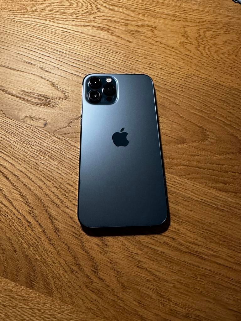 12 Pro Max 128GB Pacific Blue – Batterij 100% – Nette staat, Telecommunicatie, Mobiele telefoons | Apple iPhone, 128 GB, Blauw