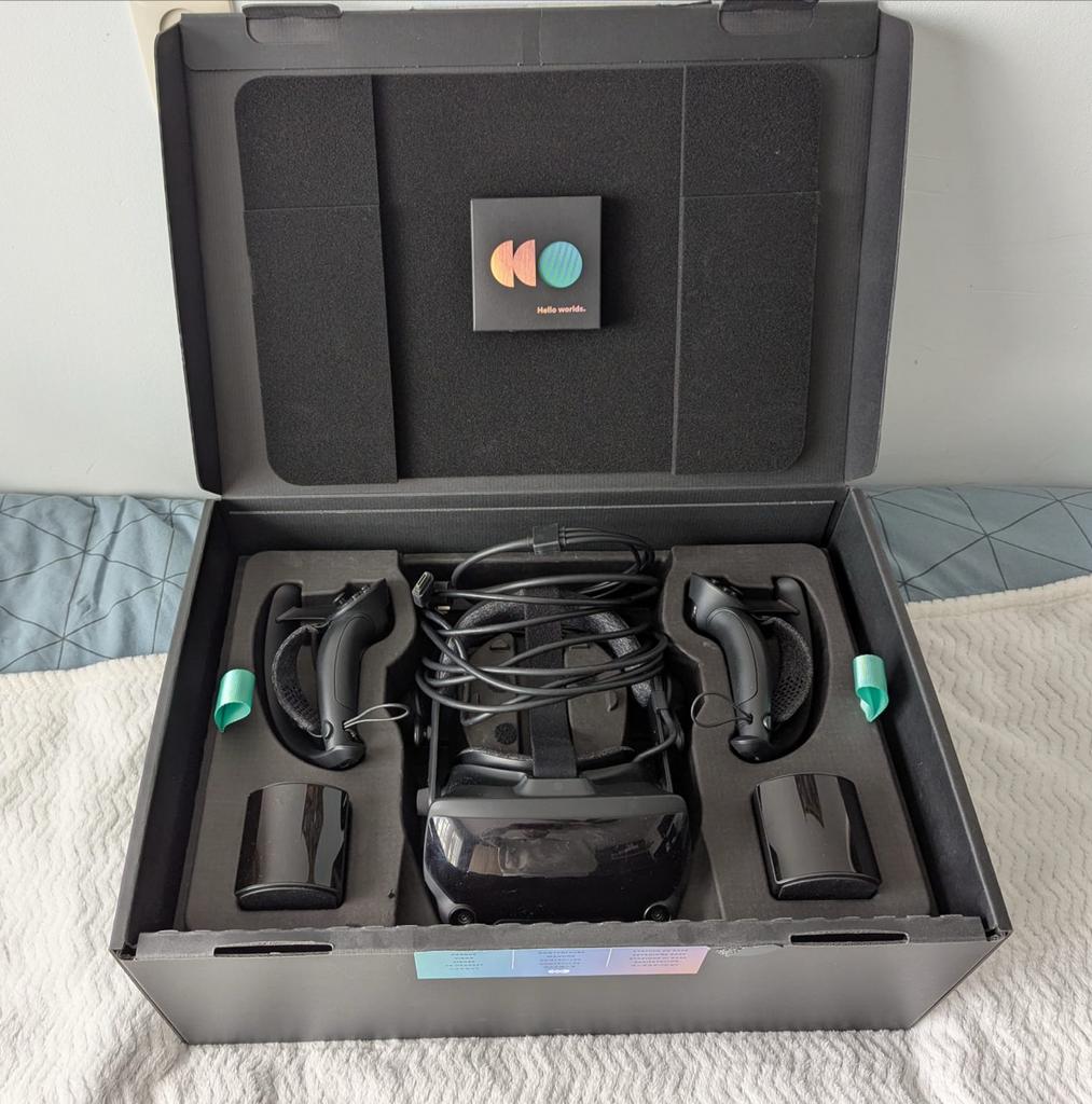 Valve Index VR Kit - Complete Set, Spelcomputers en Games, Virtual Reality, Zo goed als nieuw, Pc, VR-bril, Ophalen of Verzenden