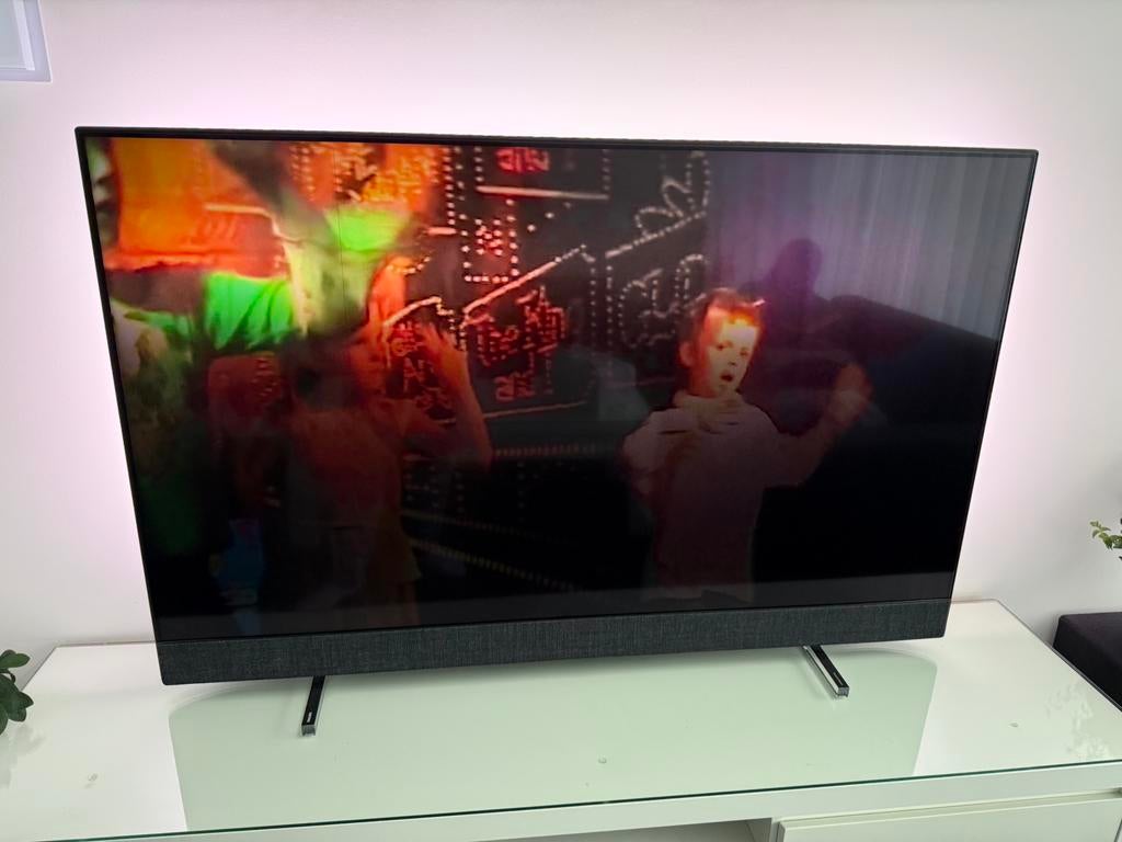 PHILIPS 55INCH AMBILIGHT SMART TV DEFECT, Philips, 50 Hz, Ophalen of Verzenden, Zo goed als nieuw