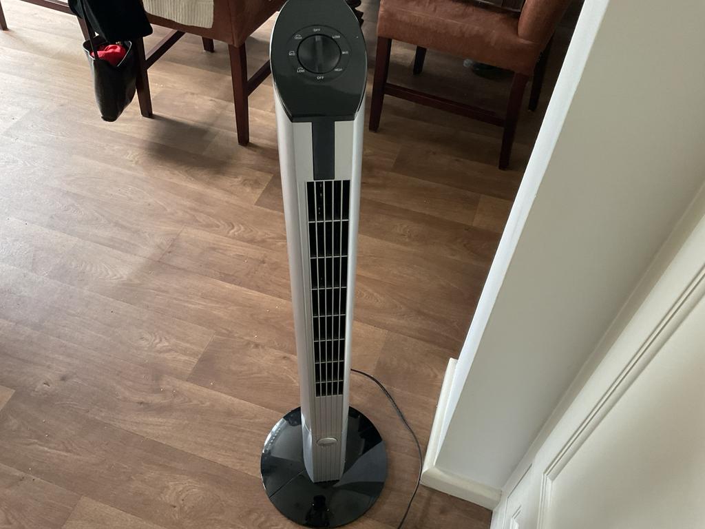 Toren ventilator, Witgoed en Apparatuur, Ventilatoren, Ophalen, Zo goed als nieuw, Torenventilator