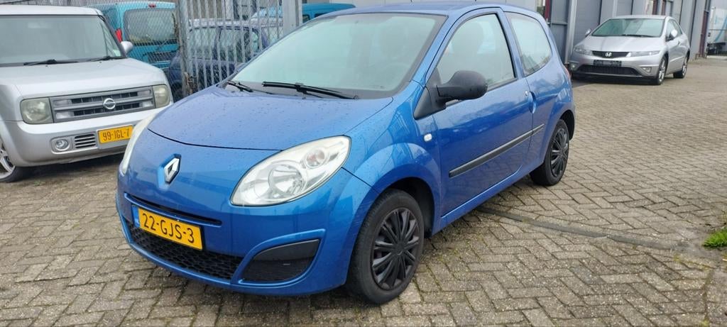 Inruil Budget Deal Zuinige Renault Twingo 1.1 2008 Blauw Apk, Auto's, Renault, Voorwielaandrijving, 31 €/maand, 4 cilinders, USB