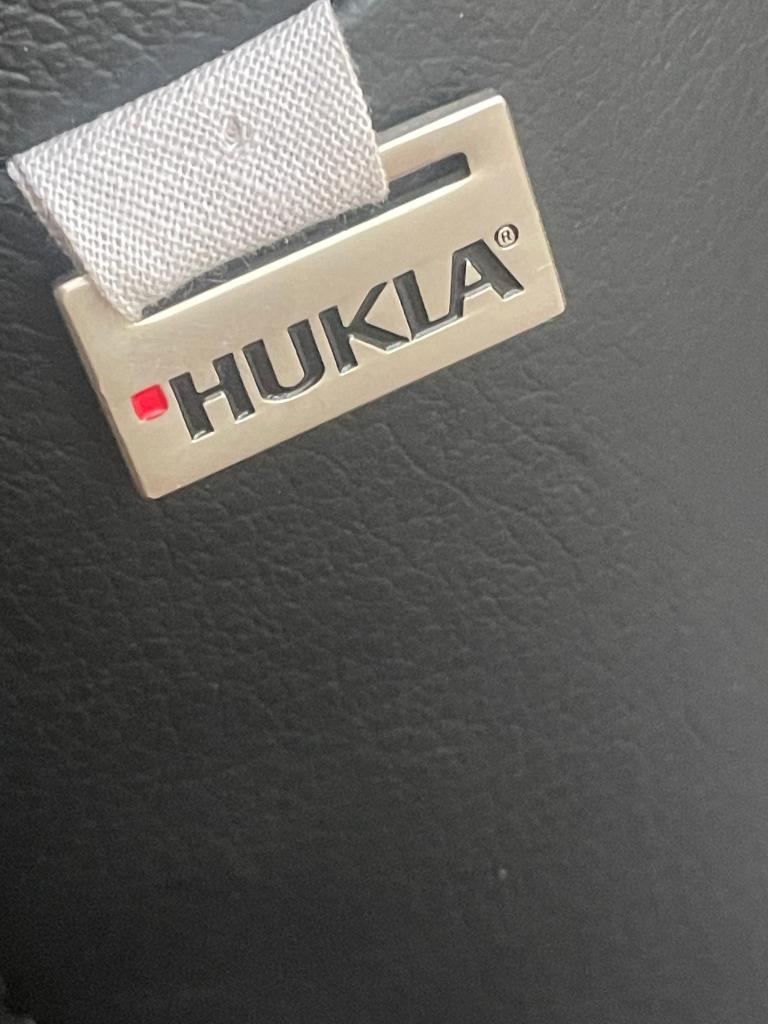 Hukla fauteuil leder, Ophalen, Gebruikt, Minder dan 75 cm, Leer