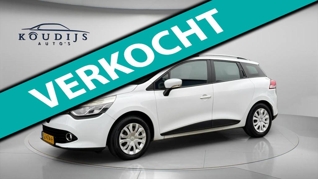 Renault Clio Estate 1.5 dCi ECO Expression, PDC, Cruise cont, Voorwielaandrijving, Euro 5, Stof, Gebruikt