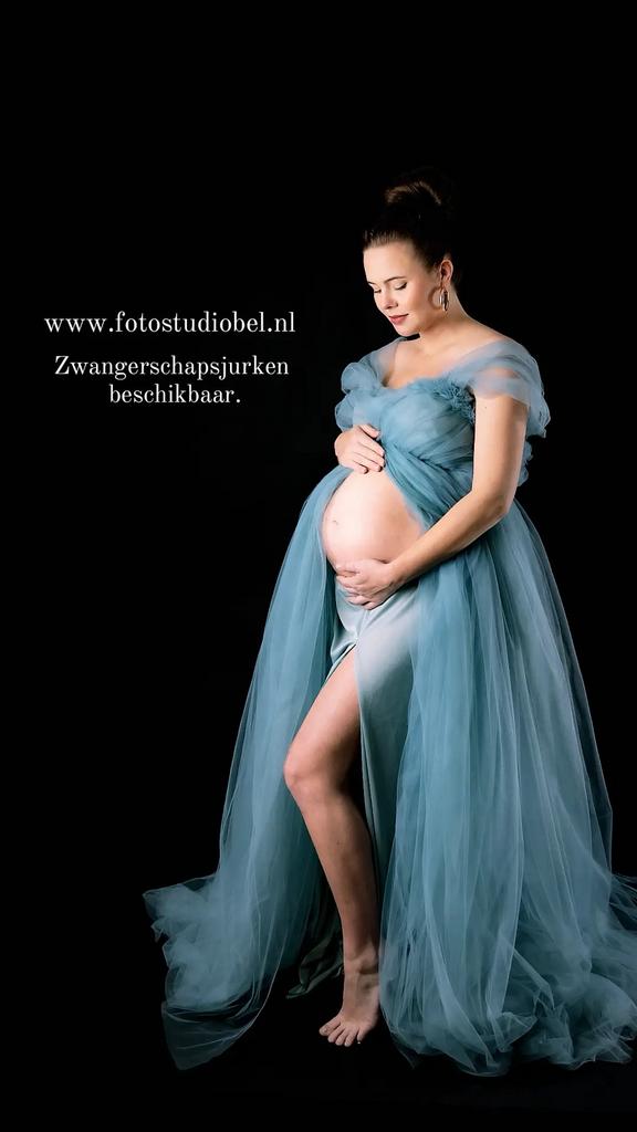 Zwangerschapsjurk voor fotoshoot, Ophalen, Zo goed als nieuw, Overige typen