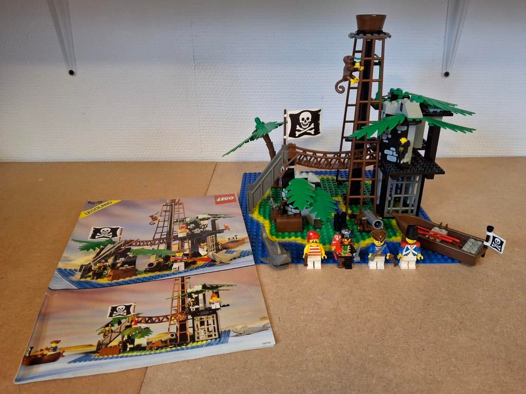 Lego 6270 Forbidden Island. Jaren 80 Pirates, Kinderen en Baby's, Speelgoed | Duplo en Lego, Zo goed als nieuw, Lego, Complete set