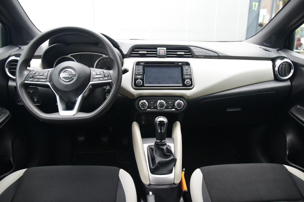 Nissan Micra 0.9 IG-T N-Connecta Navi/Camera/Dab Priv/Glass, Voorwielaandrijving, 898 cc, Stof, Euro 6