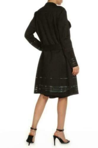 Twin Set Jeans zwart prachtig bewerkt vest / jas M nr 27881, Maat 38/40 (M), Twinset, ., Zwart