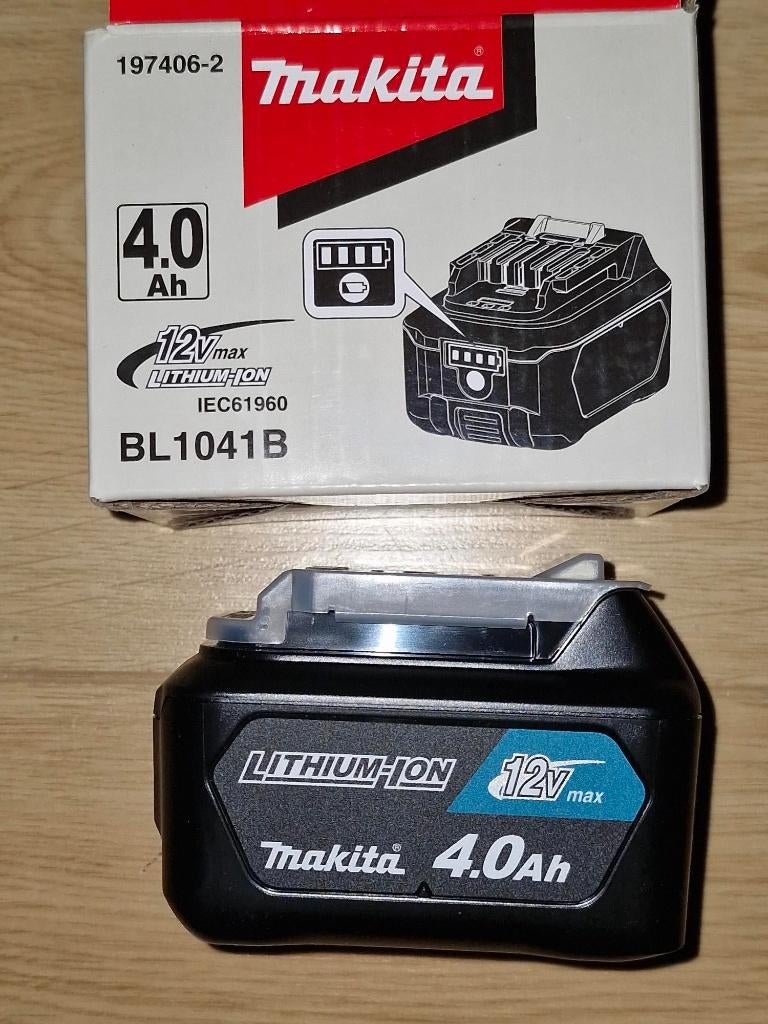 Makita accu BL1041B CXT 12Vmax 10.8 V12V 4Ah DC10SB NIEUW, Verzenden, Nieuw