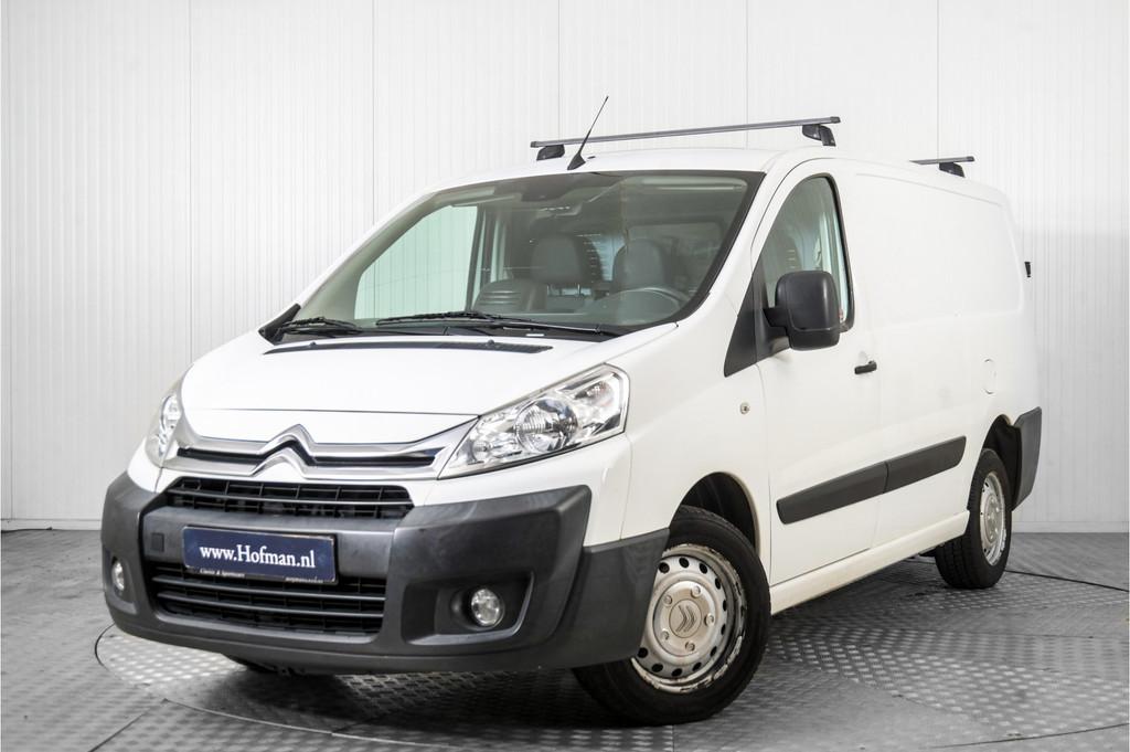 Citroën Jumpy 12 2.0 HDI L2H1 Automaat (bj 2015), Auto's, Bestelauto's, Euro 5, Gebruikt, Citroën, Wit