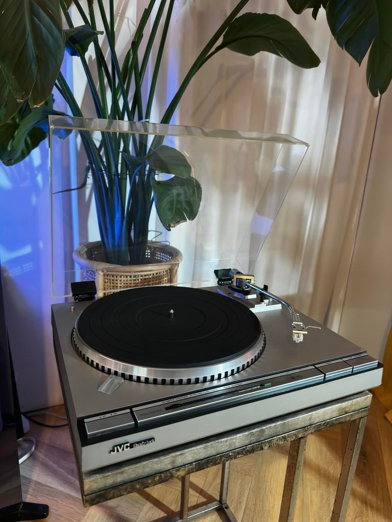 Quartz lock JVC QL-A5 vintage platenspeler, Ophalen of Verzenden, Zo goed als nieuw, Overige merken, Automatisch
