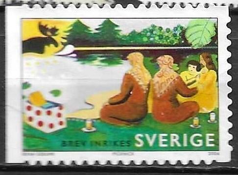 ZWEDEN 2006, Ophalen of Verzenden, Zweden, Gestempeld