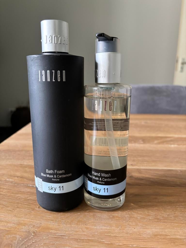 Janzen Sky 11 Blue Musk & Cardamom set (nieuw), Ophalen of Verzenden, Nieuw, Bad & Douche