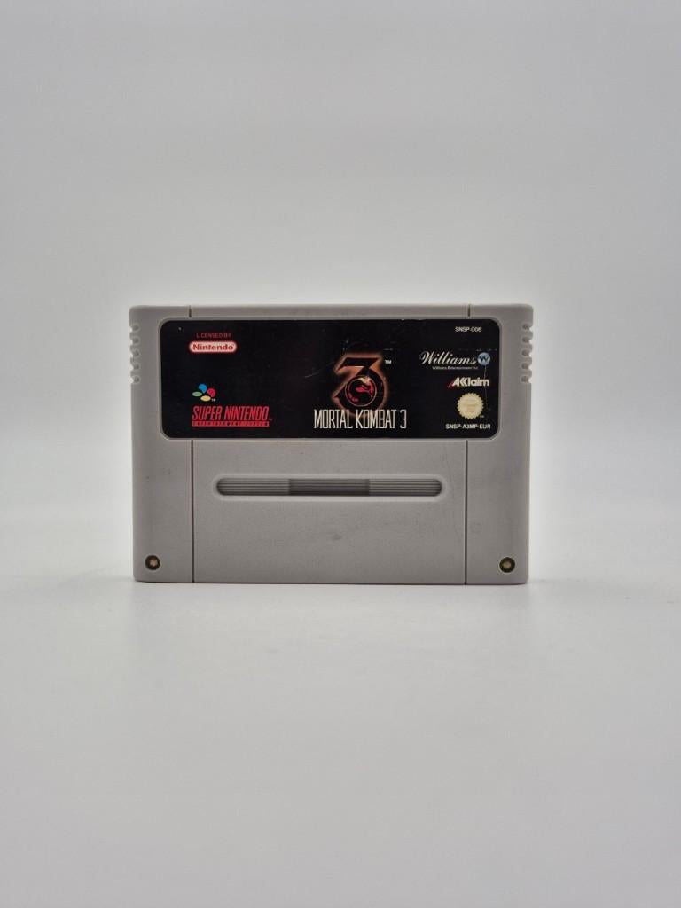 Mortal Kombat 3 SNES €38.95, Spelcomputers en Games, Games | Nintendo Super NES, Avontuur en Actie, Verzenden, Specificaties: Platform: Super Nintendo Entertainment System (SNES) Geschikt voor: Super Nintendo Regio: PAL (alleen Europese systemen spelen deze)