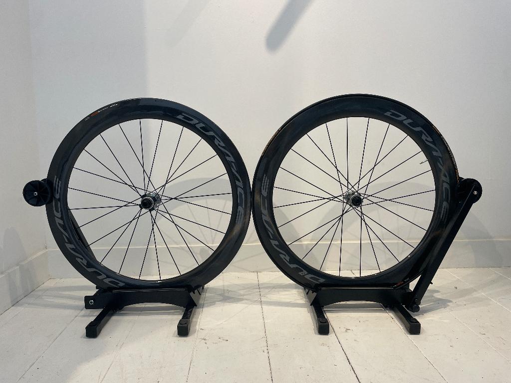 Shimano Dura-Ace C60 schijfremmen carbon wielset Tubular, Fietsen en Brommers, Fietsonderdelen, Ophalen of Verzenden, Zo goed als nieuw