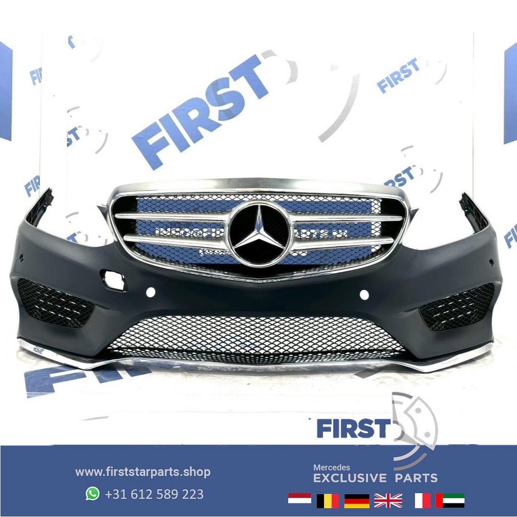 W212 BUMPER FACELIFT AMG Voorbumper COMPLEET Mercedes 2012-2, Gebruikt, -, Voor, Ophalen of Verzenden