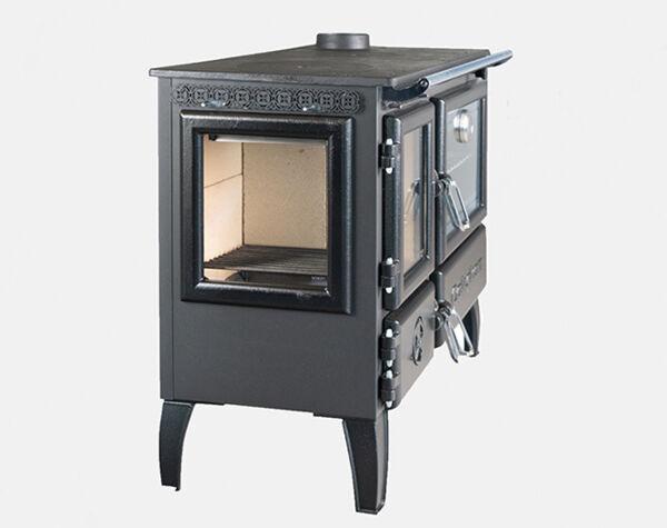 Stalen Houtkachel met oven | ÇALI?KAN Model 214 3D 7kw, Niet ingevuld, Niet ingevuld, Ophalen of Verzenden, Vrijstaand