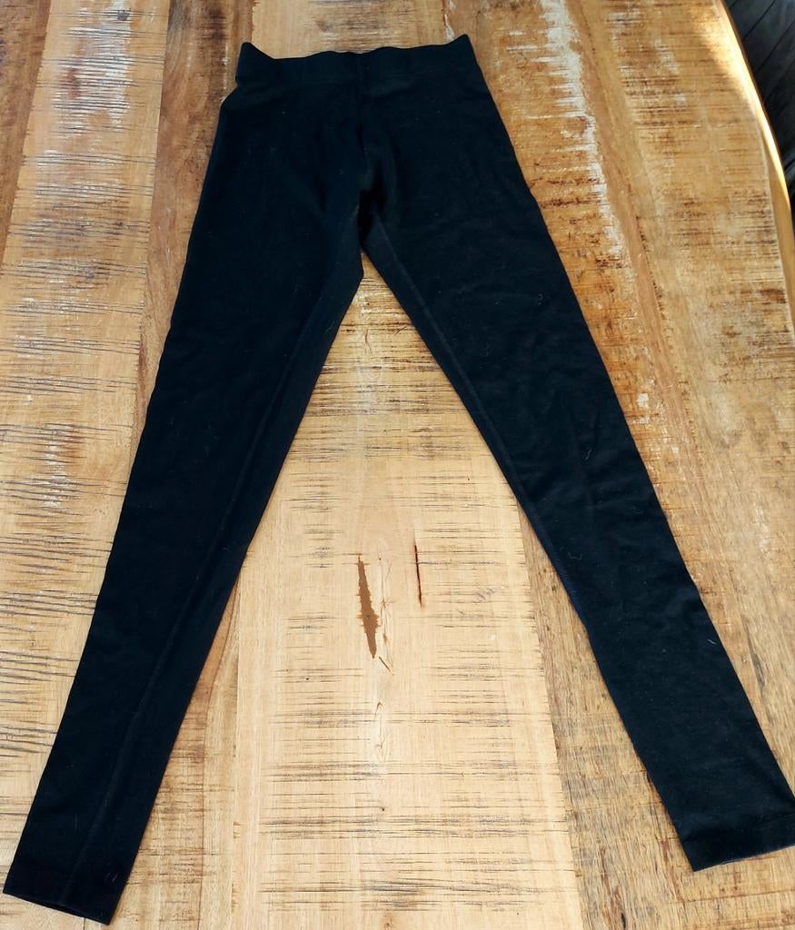 Zwarte legging XS - Ideaal als thermokleding, Legging, Zwart, Overige maten, Gedragen