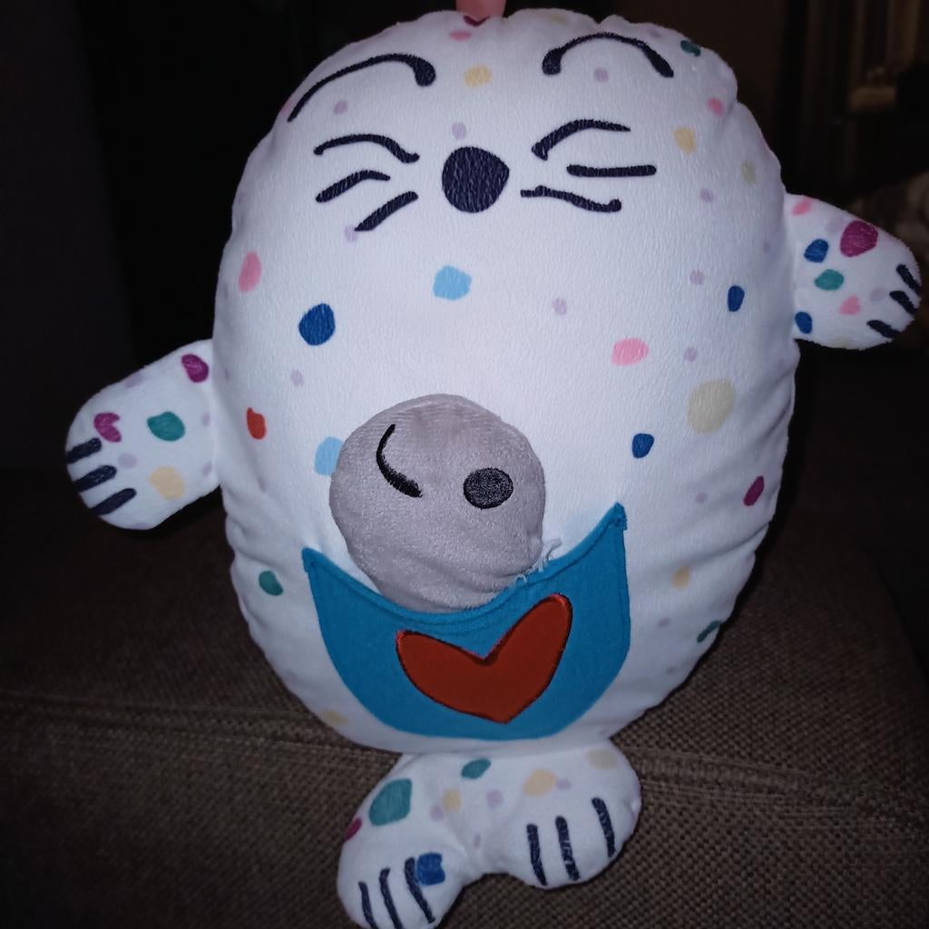 Ikea sagoskatt zeehond met vis., Ophalen of Verzenden, Zo goed als nieuw, Overige typen