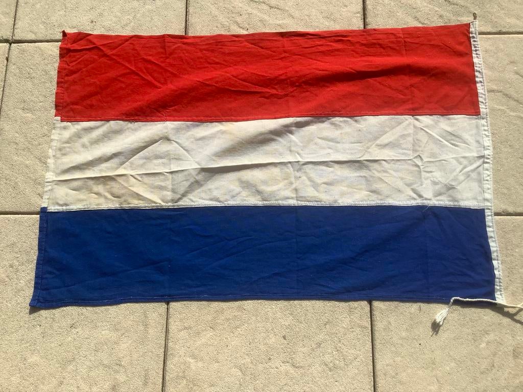 Oude Talamex Nederlandse vlag voor een boot, Diversen, Vlaggen en Wimpels, Ophalen of Verzenden, Gebruikt