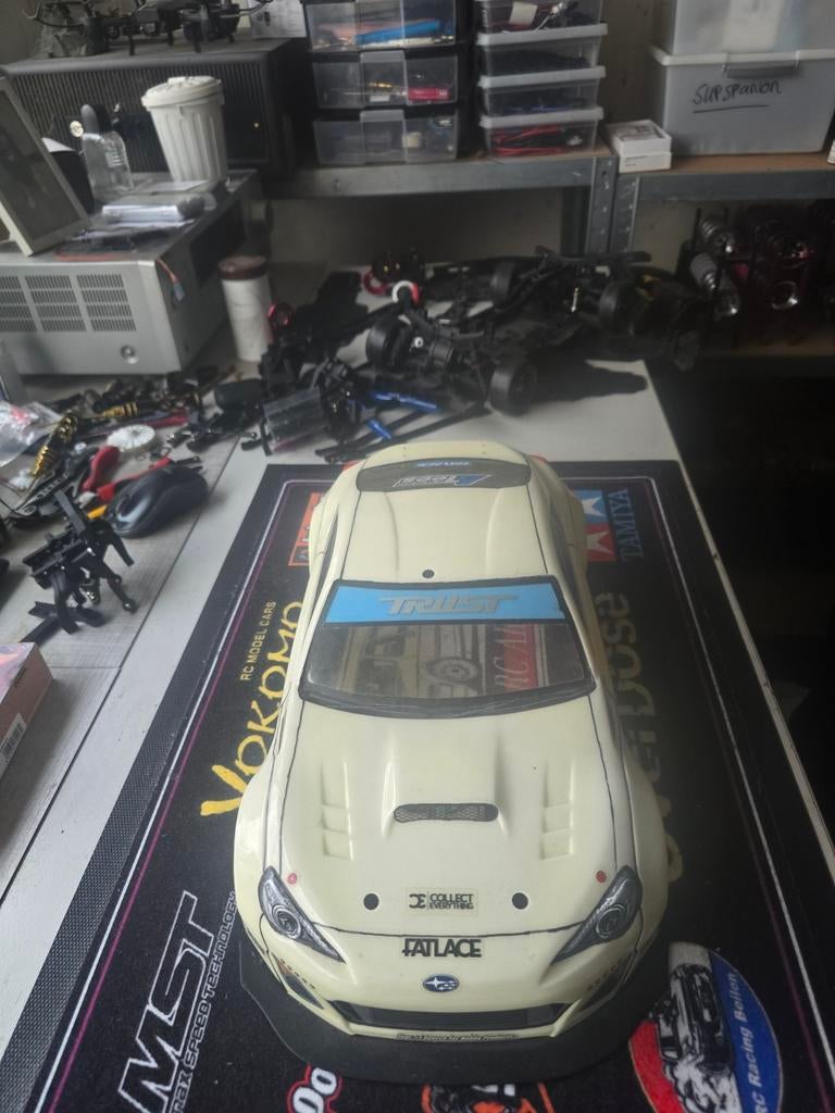 Rc drift body, Elektro, Gebruikt, Ophalen of Verzenden, Schaal 1:10