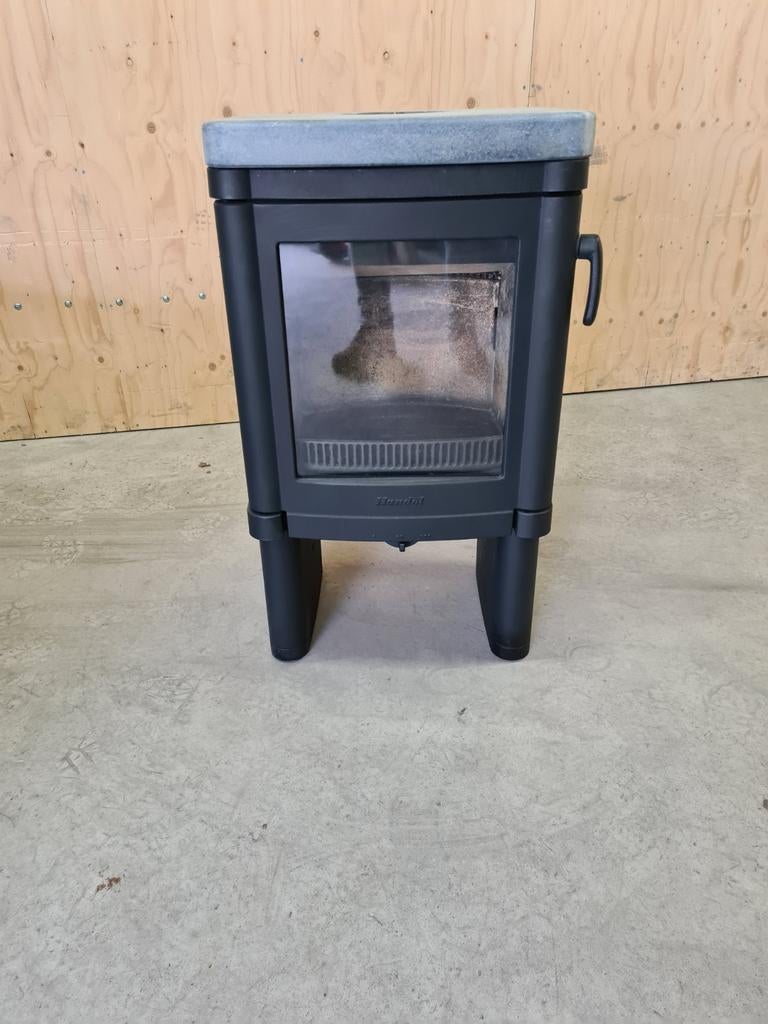 PRACHTIGE HANDOL CONTURA SPEKSTEEN HOUTKACHEL