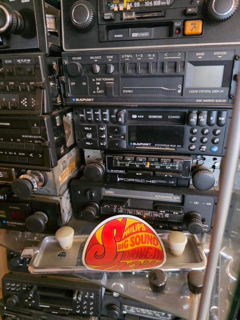 Oldtimer Autoradio's.  Lezen, Auto diversen, Ophalen of Verzenden