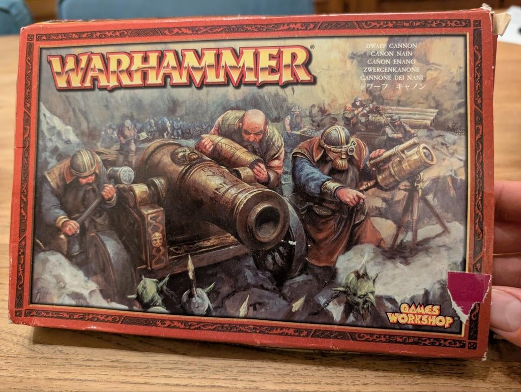 Warhammer kanon, Ophalen of Verzenden, Zo goed als nieuw, Warhammer