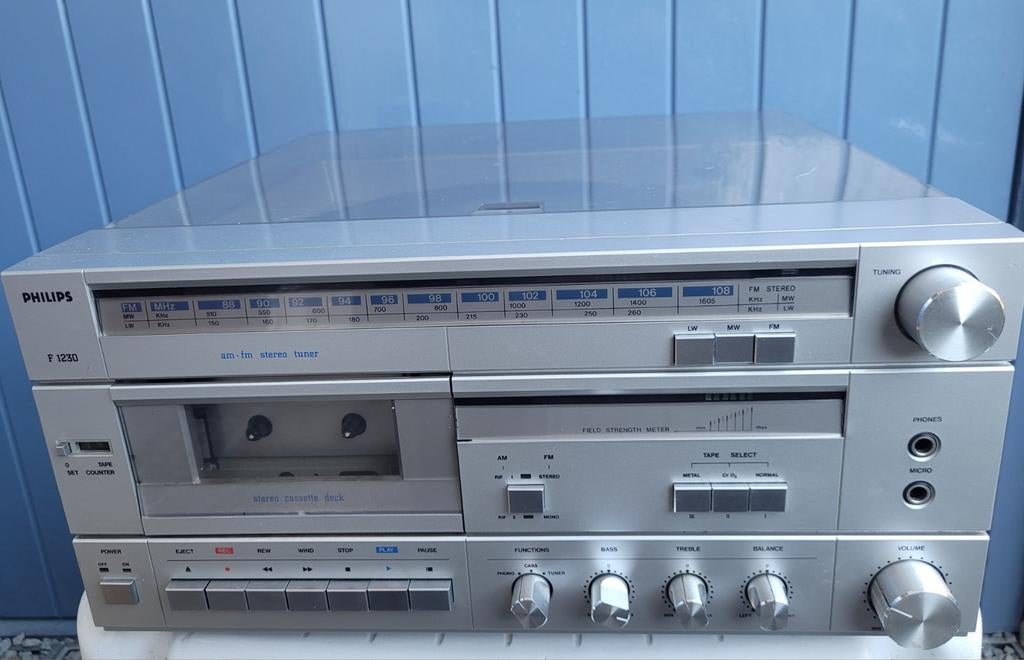 Philips Stereo set   F  1230, Ophalen, Zo goed als nieuw, Philips