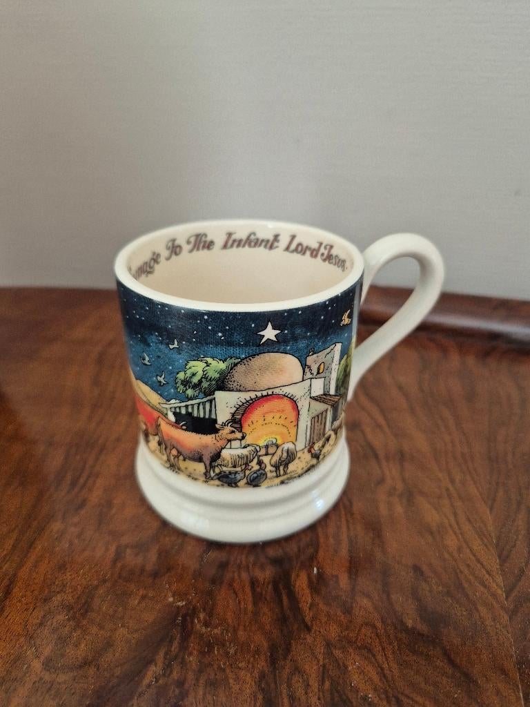 Emma Bridgewater 1/2 pint Mok, Ophalen of Verzenden, Zo goed als nieuw, Overige stijlen, Kop(pen) en/of Schotel(s)