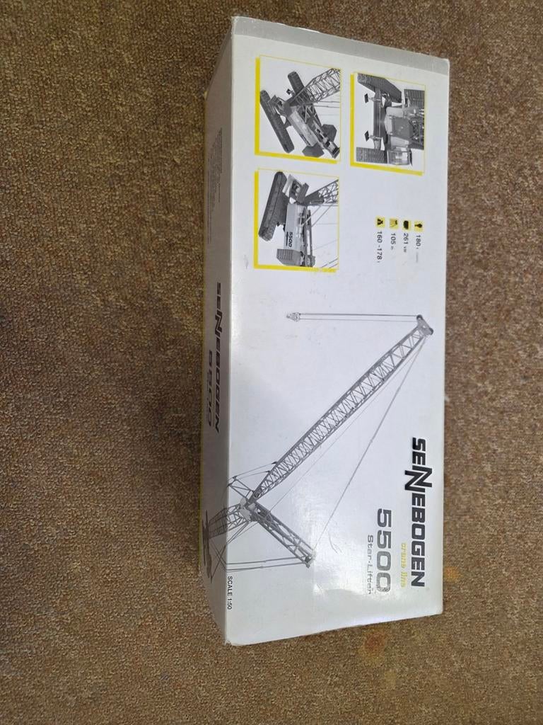 Sennebogen 5500 Star-Lifter Kraan Model 1:50, Overige merken, 1:50 of kleiner, Overige typen, Nieuw