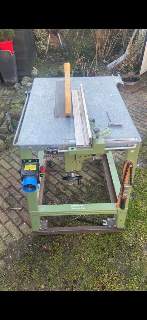 Goed werkende zaagtafel op 220 volt - Elektra Beckum TK HS 3, Ophalen, Gebruikt, Cirkelzaag, 70 mm of meer