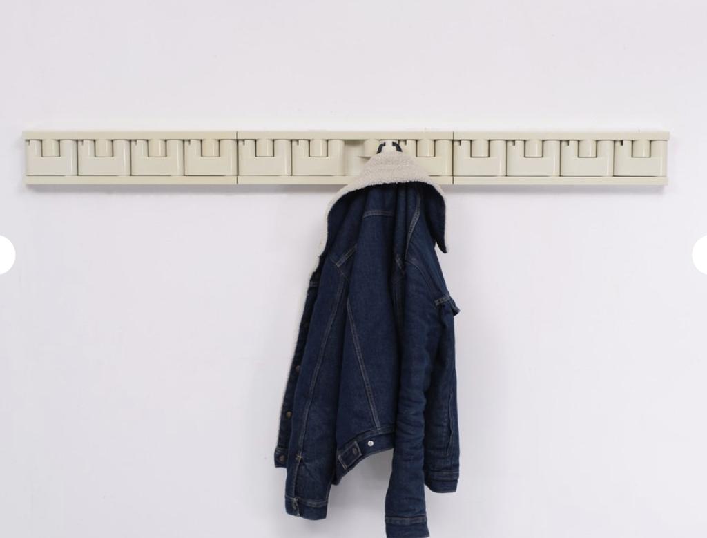 2 Minivip kapstok design Benanti Brunori Velca Legano Italy, Huis en Inrichting, Wandkapstok, Ophalen of Verzenden, Nvt, Minder dan 100 cm