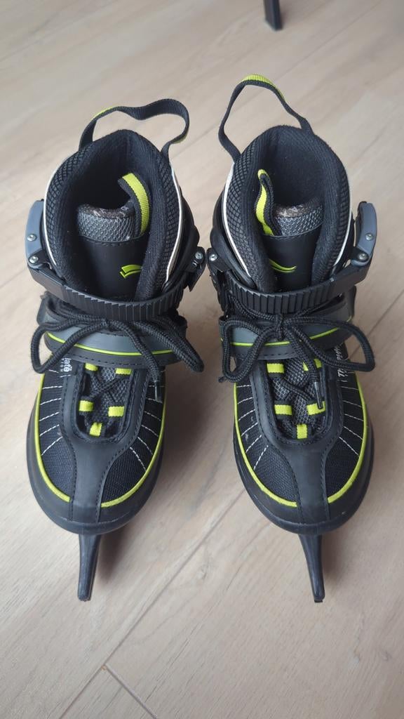 Verstelbare ijshockey schaatsen maat 32-36, Ophalen of Verzenden, Gebruikt, IJshockeyschaatsen, Overige merken