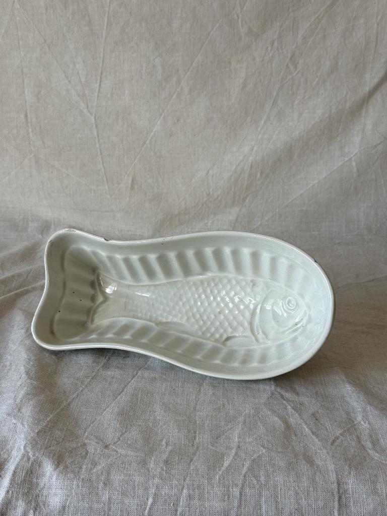 Vintage Keramische Visvorm / Puddingvorm, Ophalen of Verzenden
