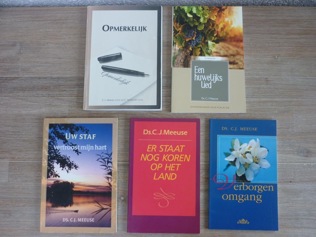 Ds. C.J. Meeuse - Er staat nog koren op het land - Gedichten, Ophalen of Verzenden, Gelezen, Christendom | Protestants