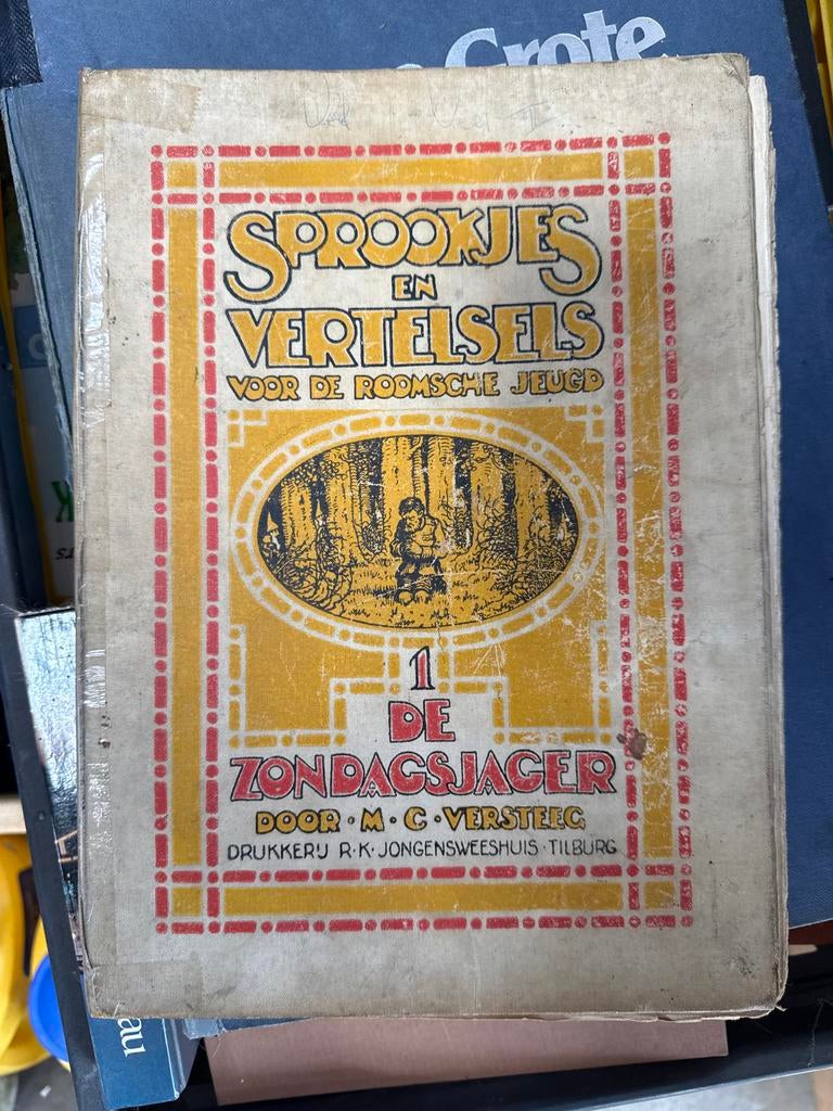 Vintage Sprookjes en Vertelsels 1: De Zondagsjager, Ophalen of Verzenden, Gelezen