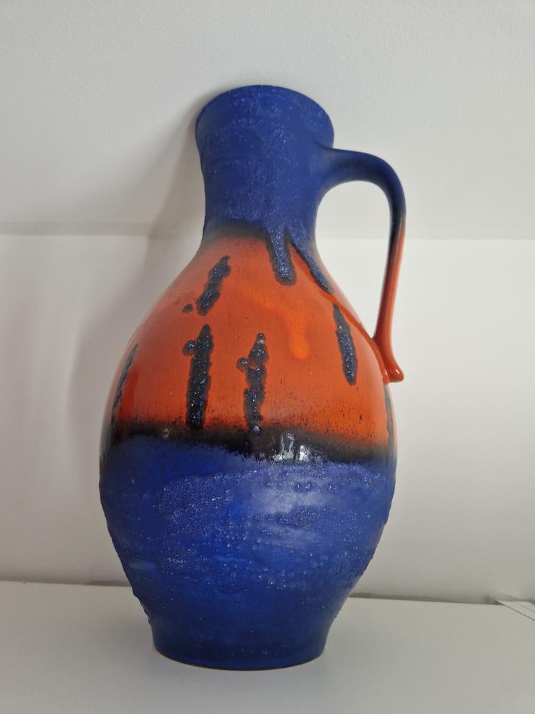 Set van 3 Scheurich vazen - West-Duits aardewerk, Ophalen of Verzenden